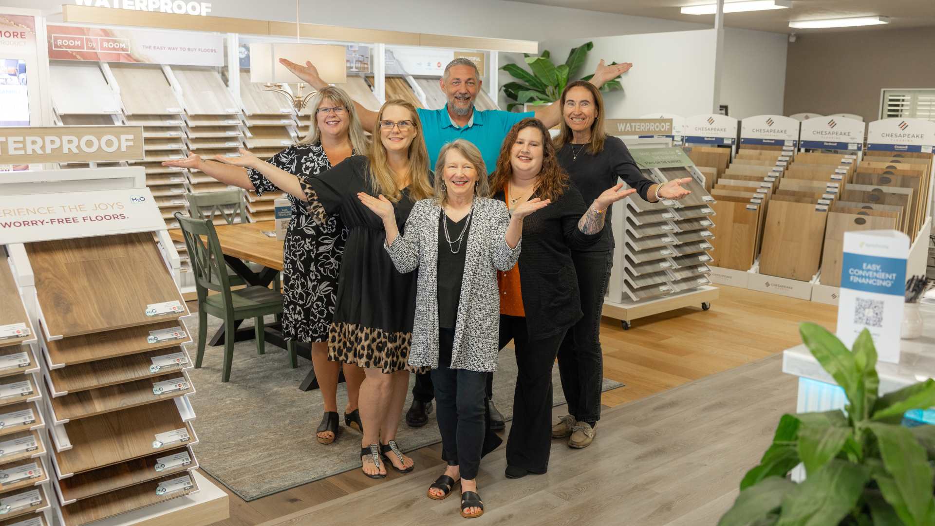 Flooring Experts in Gainesville Carpet One Team photo